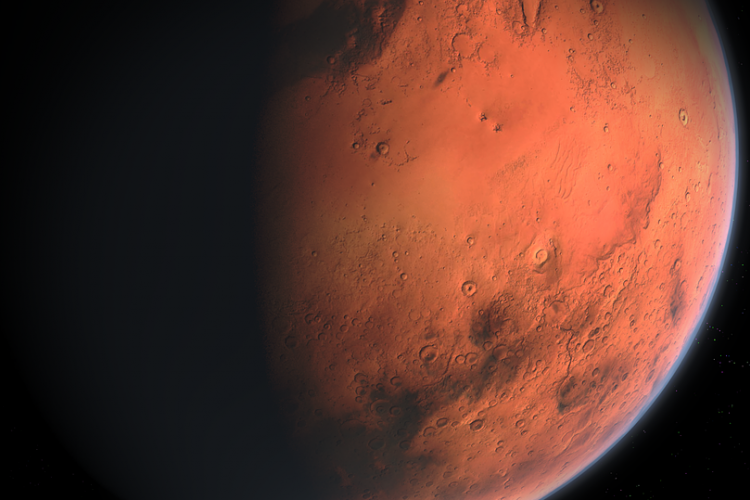 Furcsa mélyedés látható a Marson
