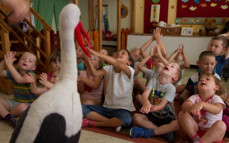 Miért kedvelik a gyerekek rajongással a gólyákat?