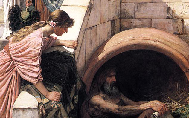 Diogenész szerint az emberek...