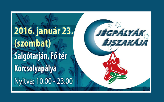 Jégpályák éjszakája Salgótarjánban