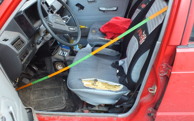 Jármű önkényes elvétele Balassagyarmaton