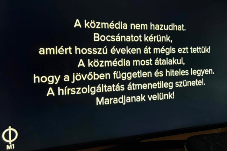 Közel 2 millióan nézték az elsötétült M1-et