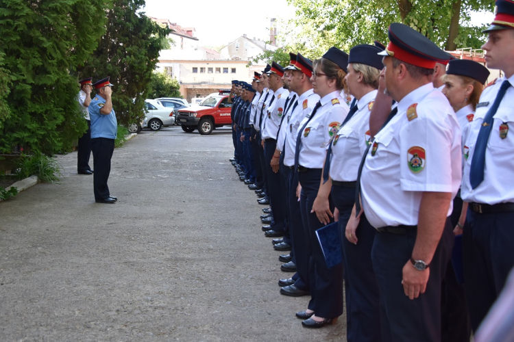 Szent Flórián ünnepe a tűzoltóságon