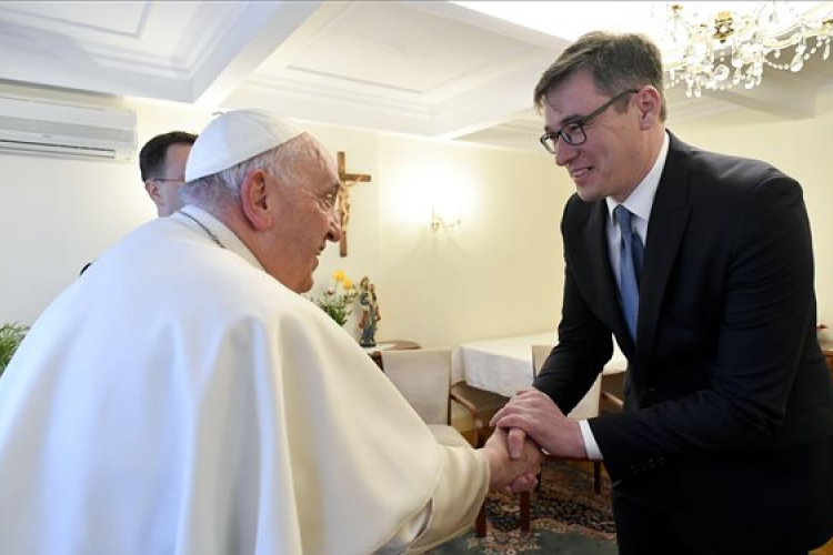 Ferenc pápa fogadta Karácsony Gergely főpolgármestert