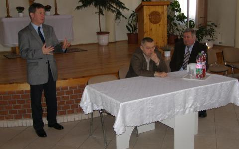 Evangélikus egyházi vezetők látogattak Balassagyarmatra