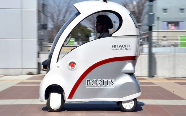 Önállóan közlekedő robotjárművet mutatott be a Hitachi