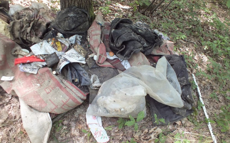 Erdőbe szállították a szemetet