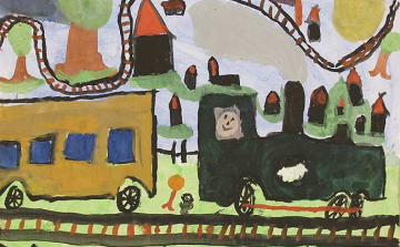 Rajzolj 10 éves kisvasutat!