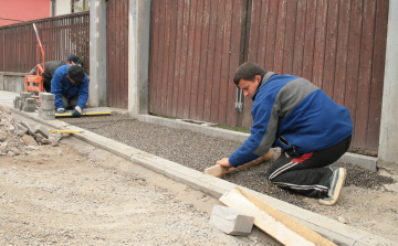Járdát újítottak fel Karancslapujtőn