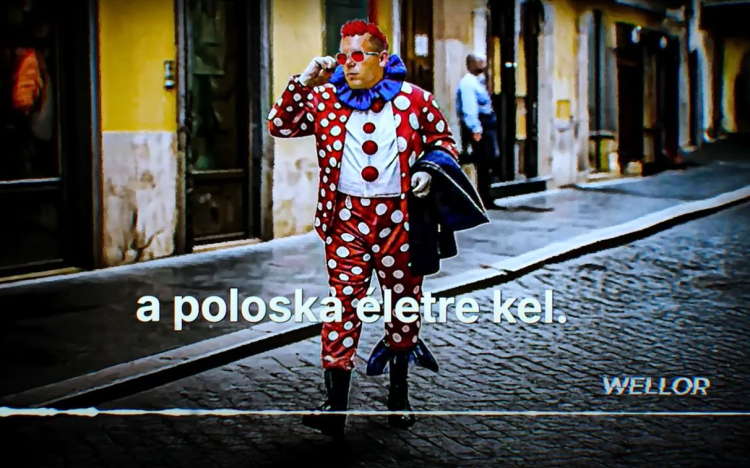 Magyar Péter, római magamutogatása