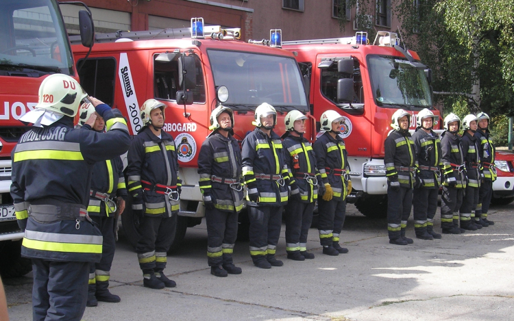 Hős tűzoltókra emlékeztek
