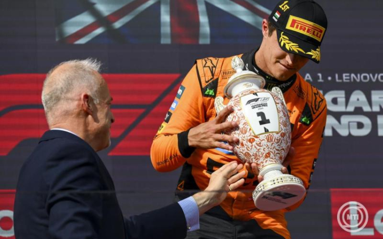 Magyar Nagydíj - Norris: egyáltalán nem voltam benne biztos, hogy működni fog a taktikánk