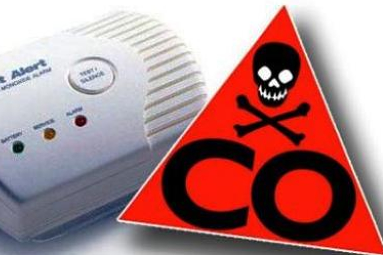 Életet mentett a szén-monoxid-érzékelő