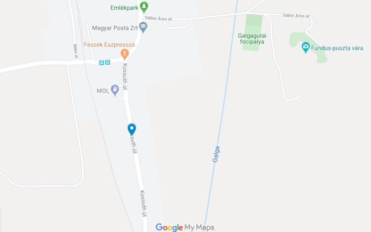 Halálos baleset Galgagután