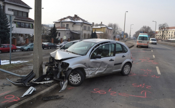 Baleset az elmúlt 24 órából