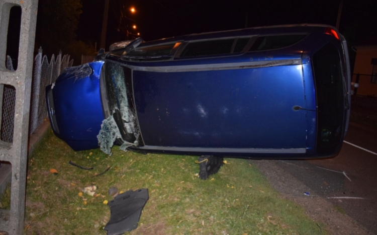 2 sérült, 5 baleset