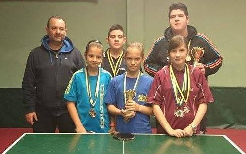 Fiatal szécsényi asztaliteniszezők sikere Egerben