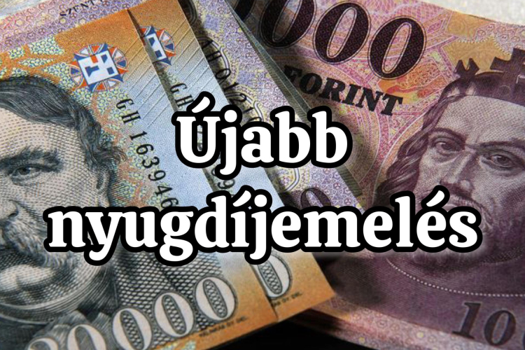 Januári nyugdíjemelés - a 6 százalékos emelés törvényben rögzített