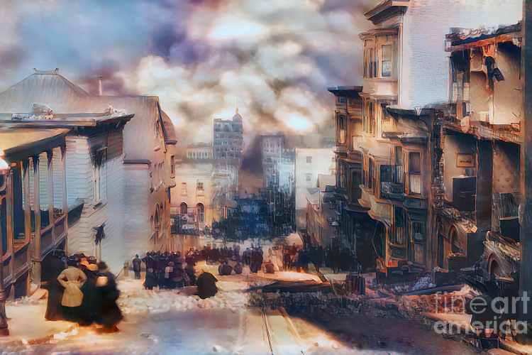 Földrengés amit tűzvész követett