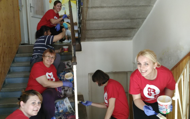 Önkéntesek munkálkodtak a Cseperedő Óvodában