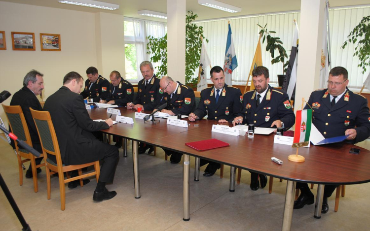 Együttműködés a katasztrófavédelem és a TIGÁZ-DSO Földgázelosztó Kft. között