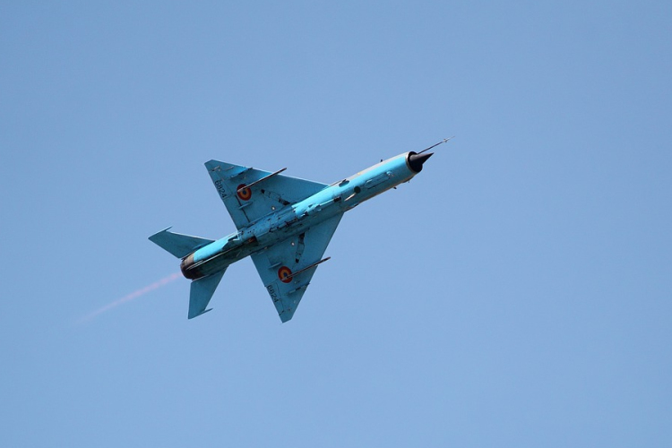 Lezuhant a román légierő egyik MiG-21 Lancer vadászgépe