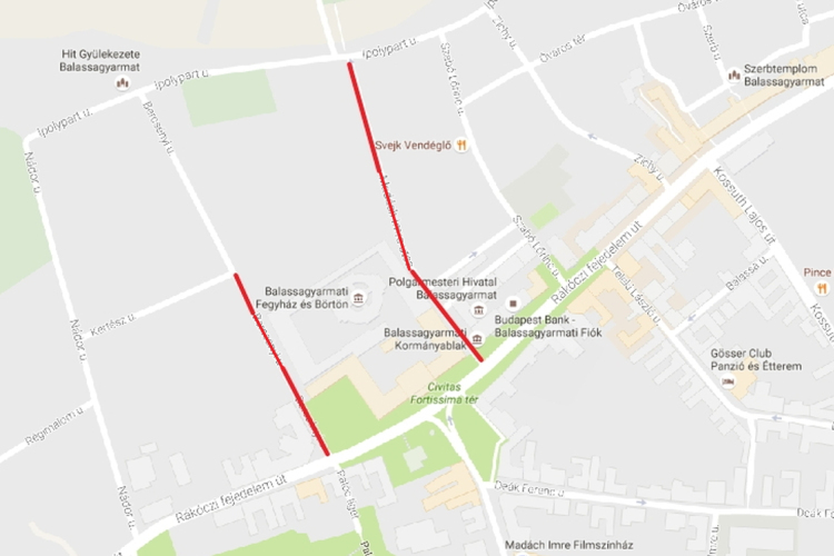 Forgalomkorlátozás Nógrád megyében