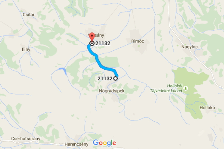 Forgalomkorlátozás Varsány és Nógrádsipek között