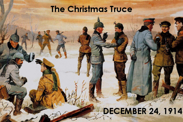 Amikor a háború karácsonykor szünetelt - a fegyverszünet az első világháború krónikájának egyik legismertebb epizódja, 