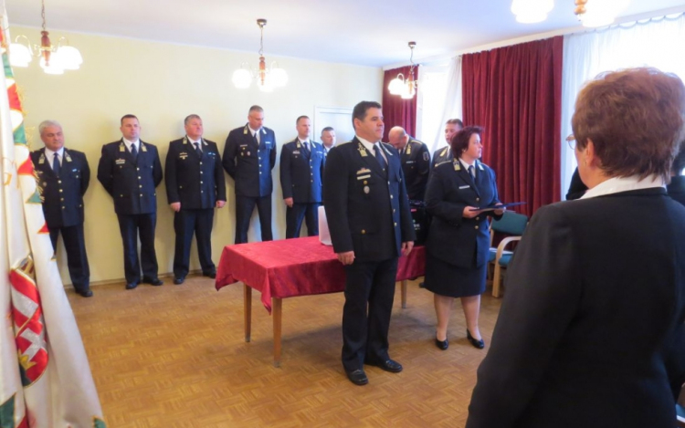 Rendőrök elismerése a Nemzeti Ünnepen