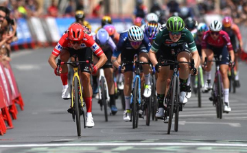Női Vuelta - Vas szakasznegyedikként elvesztette a piros trikót.