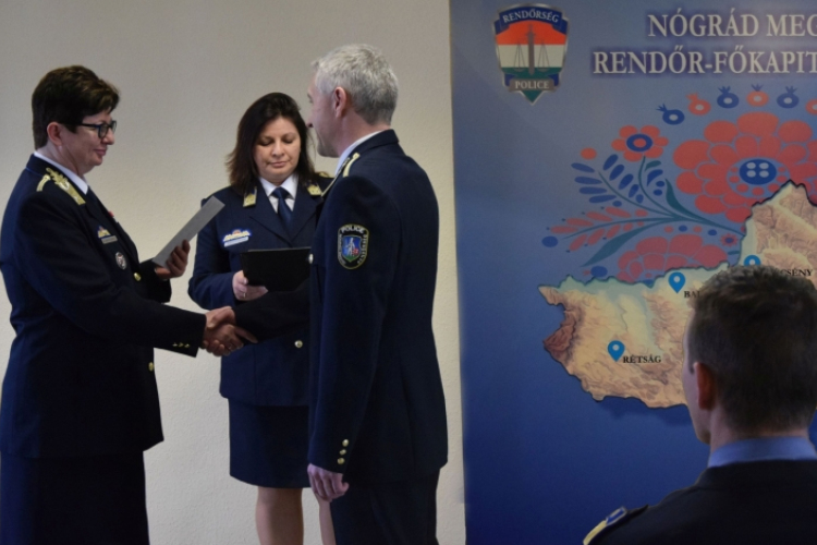 Új kapitányságvezető a Szécsényi Rendőrkapitányság élén