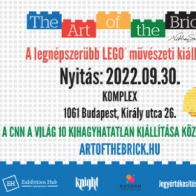 A legnépszerűbb LEGO® művészeti kiállítás Budapesten!
