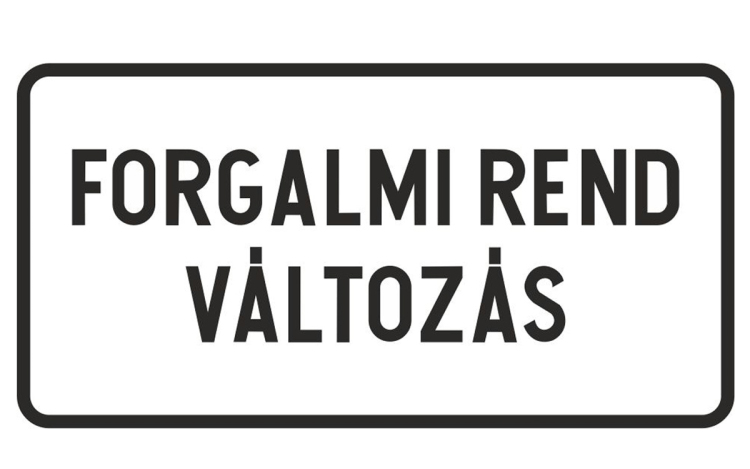 Forgalmirend-változás Balassagyarmaton