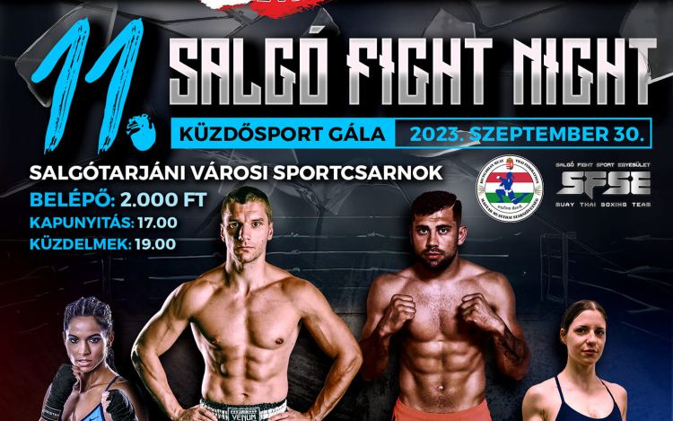 11. SALGÓ FIGHT NIGHT KÜZDŐSPORT GÁLA.