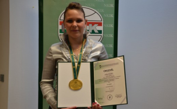 Köszöntötték a szakma kiváló tanulója verseny győztesét