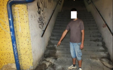 Rablás az aluljáróban