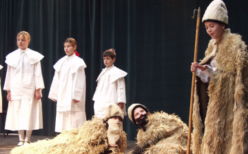 Nógrádi betlehemesek a Nemzeti Színházban