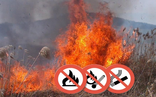 Továbbra is érvényben van a tűzgyújtási tilalom!