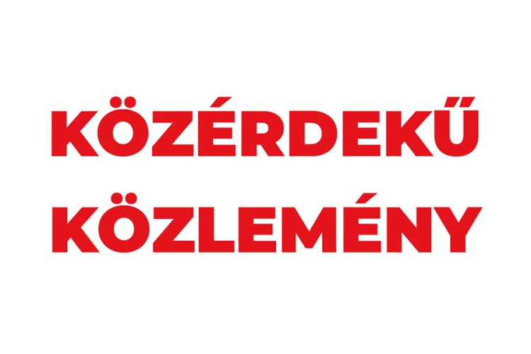 Fekete Zsolt közleménye - 04. 09.