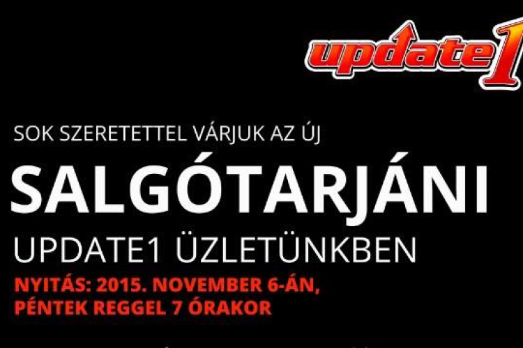 Megnyílt Salgótarjánban az Update1