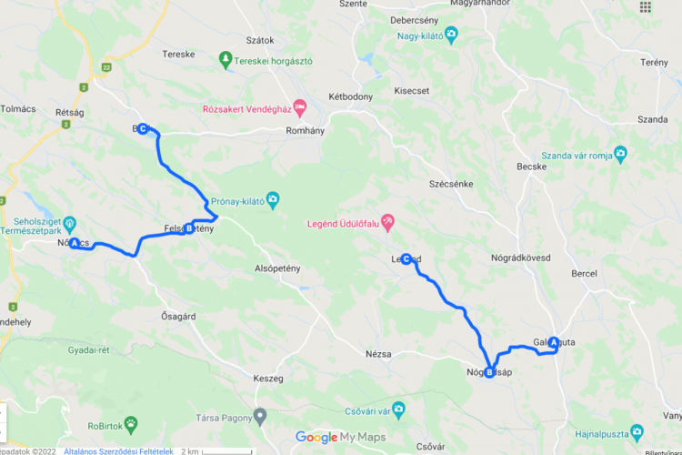 Teljes útlezárás - Dunakanyar Rally Nógrád megyében