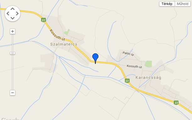 Félpályás útlezárás a 22-es számú főúton