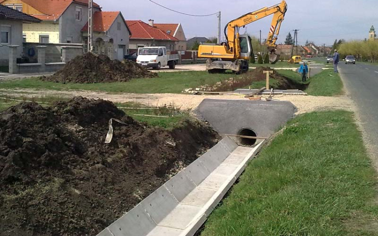 Elkészült a zöldtározó Ecsegen