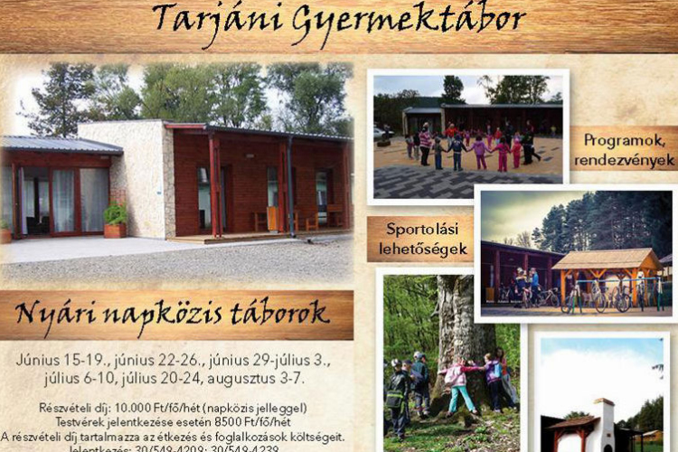 Nyári táborok Salgótarjánban