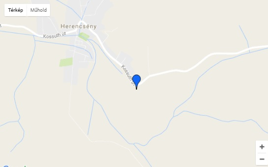 Teljes útlezárás Herencsény külterületén