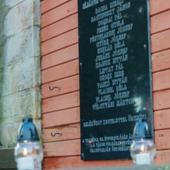 Az 1944-es Lavinaszerencsétlenség Áldozataira Emlékeztek