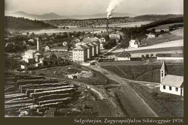 VIDEÓN: Salgótarján - SÍKÜVEGGYÁR ZAGYVAPÁLFALVÁN 1953