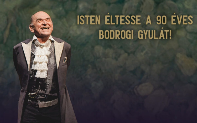 Bodrogi 90 - Gálaműsorral köszöntik a Kossuth-díjas színészt