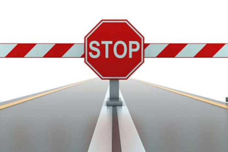 Teljes útlezárás a 21-es számú főúton